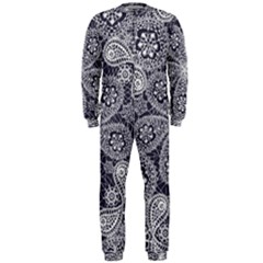 Flowers mandala ornament OnePiece Jumpsuit (Men) 