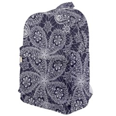 Flowers mandala ornament Classic Backpack