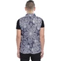 Flowers mandala ornament Men s Puffer Vest View2