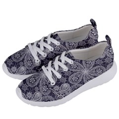 Flowers mandala ornament Women s Lightweight Sports Shoes