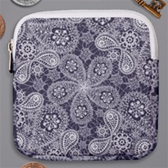 Flowers Mandala Ornament Mini Square Pouch by goljakoff