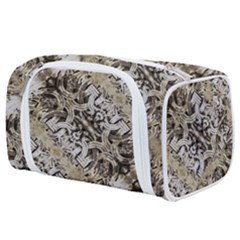 Vintage Ornate Interlace Pattern Toiletries Pouch by dflcprintsclothing