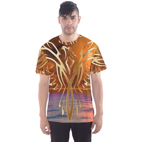 Pheonix Rising Men s Sport Mesh Tee by icarusismartdesigns