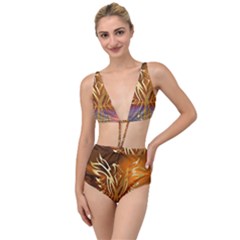 Pheonix Rising Tied Up Two Piece Swimsuit by icarusismartdesigns