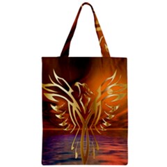 Pheonix Rising Zipper Classic Tote Bag by icarusismartdesigns