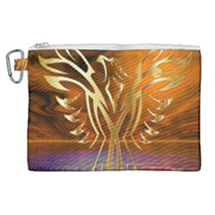 Pheonix Rising Canvas Cosmetic Bag (xl) by icarusismartdesigns