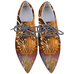 Pheonix Rising Pointed Oxford Shoes by icarusismartdesigns