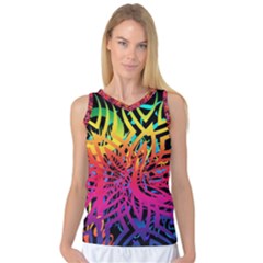 Abstract Jungle Women s Basketball Tank Top by icarusismartdesigns