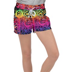 Abstract Jungle Velour Lounge Shorts by icarusismartdesigns