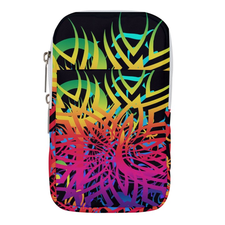 Abstract Jungle Waist Pouch (Small)