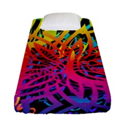 Abstract Jungle Fitted Sheet (single Size)