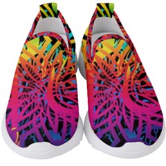 Abstract Jungle Kids  Slip On Sneakers by icarusismartdesigns