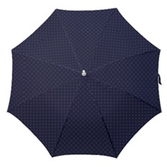 Motif Abstrait Bleu Fonce Straight Umbrellas by kcreatif