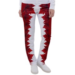 Women s Canada Pants Canada Maple Leaf Casual Pants by CanadaSouvenirs