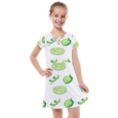 Lemon Kids  Cross Web Dress by Sparkle