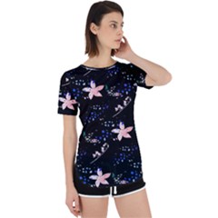 Sparkle Floral Perpetual Short Sleeve T-shirt