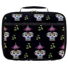 Skull Pattern Full Print Lunch Bag by Sparkle