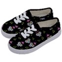 Skull Pattern Kids  Classic Low Top Sneakers View2