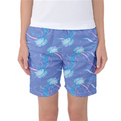 Jelly Fish Women s Basketball Shorts by Sparkle