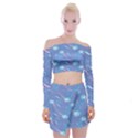 Jelly Fish Off Shoulder Top with Mini Skirt Set View1