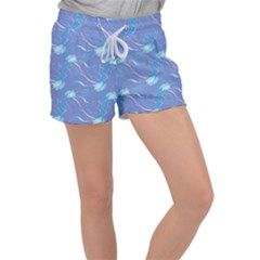 Jelly Fish Velour Lounge Shorts by Sparkle