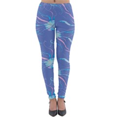 Jelly Fish Lightweight Velour Leggings by Sparkle