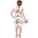 Floral Nature Kids  Short Sleeve Dress View2