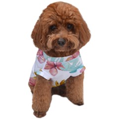 Floral Nature Dog T-shirt by Sparkle