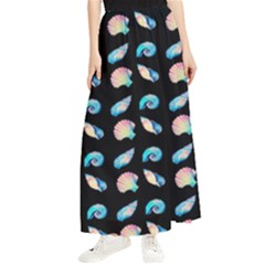 Sea Shells Maxi Chiffon Skirt