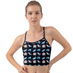 Sea Shells Mini Tank Bikini Top by Sparkle