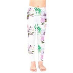 Floral Art Kids  Leggings