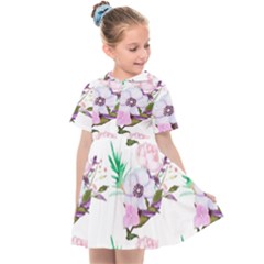 Floral Art Kids  Sailor Dress by Sparkle