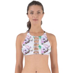 Floral Art Perfectly Cut Out Bikini Top