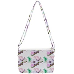 Floral Art Double Gusset Crossbody Bag by Sparkle