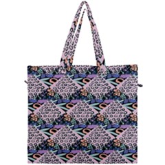 Diamond Spots Canvas Travel Bag