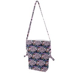 Diamond Spots Folding Shoulder Bag