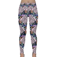 Diamond Spots Lightweight Velour Classic Yoga Leggings