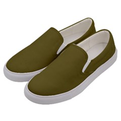 Antique Bronze Men s Canvas Slip Ons by FabChoice