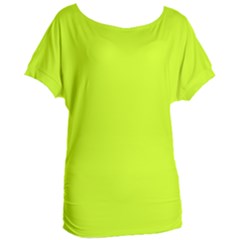 Arctic Lime Women s Oversized Tee by FabChoice