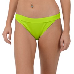 Arctic Lime Band Bikini Bottom by FabChoice