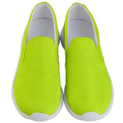 Arctic Lime Men s Lightweight Slip Ons by FabChoice