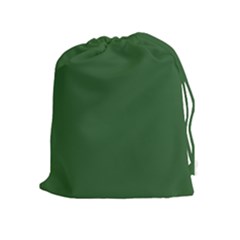 Basil Green Drawstring Pouch (xl) by FabChoice