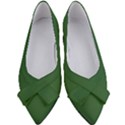 Basil Green Women s Bow Heels View1