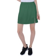 Basil Green Tennis Skirt by FabChoice