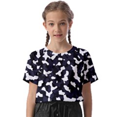 Camouflage Bleu Kids  Basic Tee