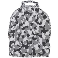 Camouflage Gris/blanc Mini Full Print Backpack by kcreatif