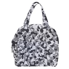 Camouflage Gris/blanc Boxy Hand Bag by kcreatif