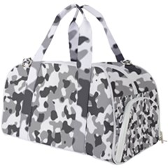 Camouflage Gris/blanc Burner Gym Duffel Bag