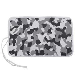 Camouflage Gris/blanc Pen Storage Case (m) by kcreatif