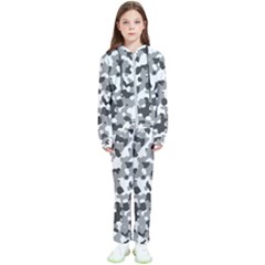 Camouflage Gris/blanc Kids  Tracksuit